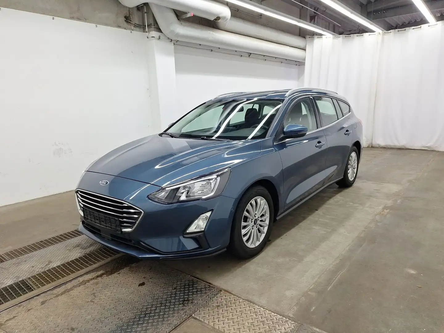 Ford Focus Titanium LED Navi AppleCarPlay SHZ Parkassist. Bleu - 1