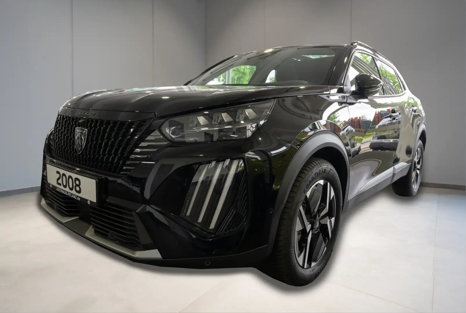Peugeot 2008 GT HYBRID 145 e-DSC6 Schwarz - 1