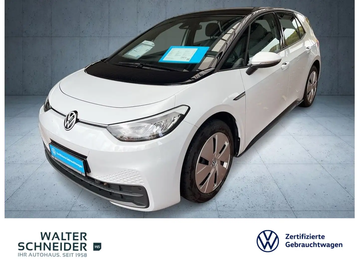 Volkswagen ID.3 Pure Performance Navi LED ACC SHZ PDC Weiß - 1