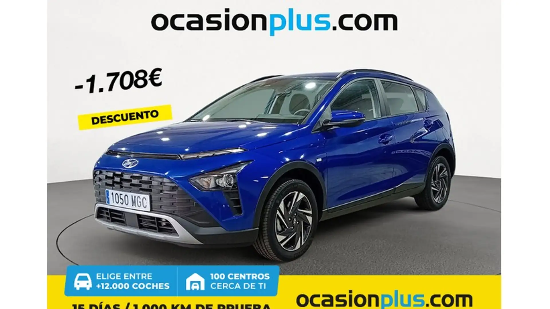 Hyundai BAYON 1.0 TGDI 48V Maxx Bleu - 1