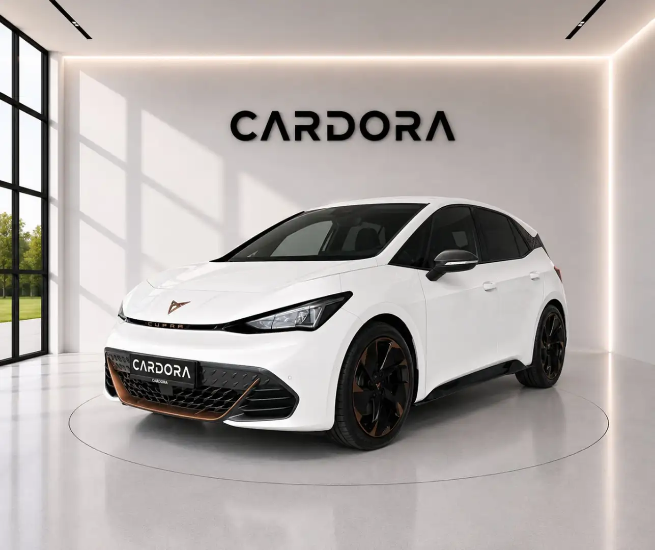 CUPRA Born 62kWh ACC*LED*NAVI*RFK*ASSIST*PDC Weiß - 1