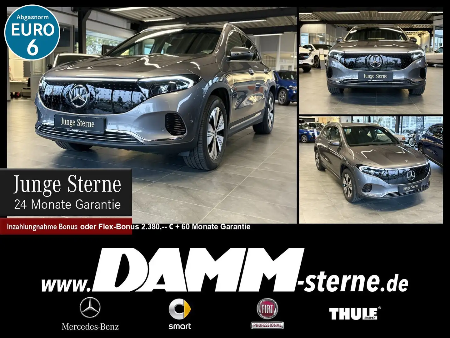 Mercedes-Benz EQA 300 EQA 300 4M Progressive Adv./Winter-P./TWA/+ Flex Gris - 1