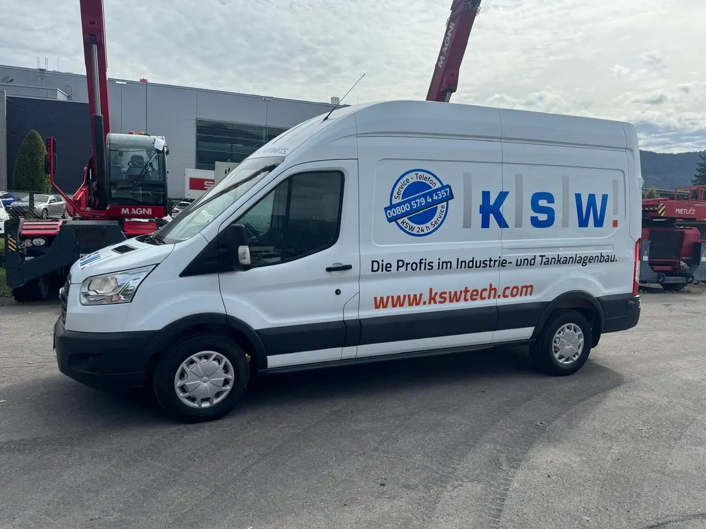 Ford Transit 350 L3 Trend - Navi - neuer Motor 69 TKM! Weiß - 2