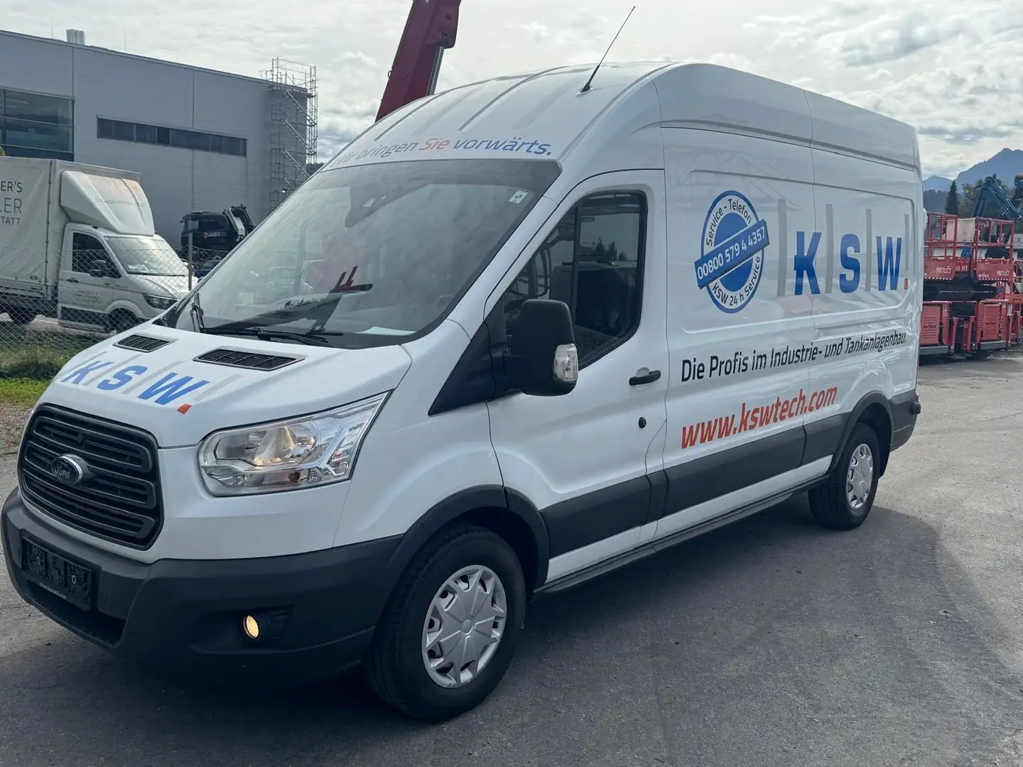 Ford Transit 350 L3 Trend - Navi - neuer Motor 69 TKM! Weiß - 1