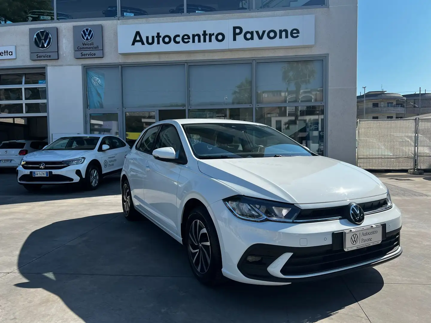 Volkswagen Polo 1.0 tsi Life 95cv dsg -Climatronic-Led-Cockpit- Blanc - 1