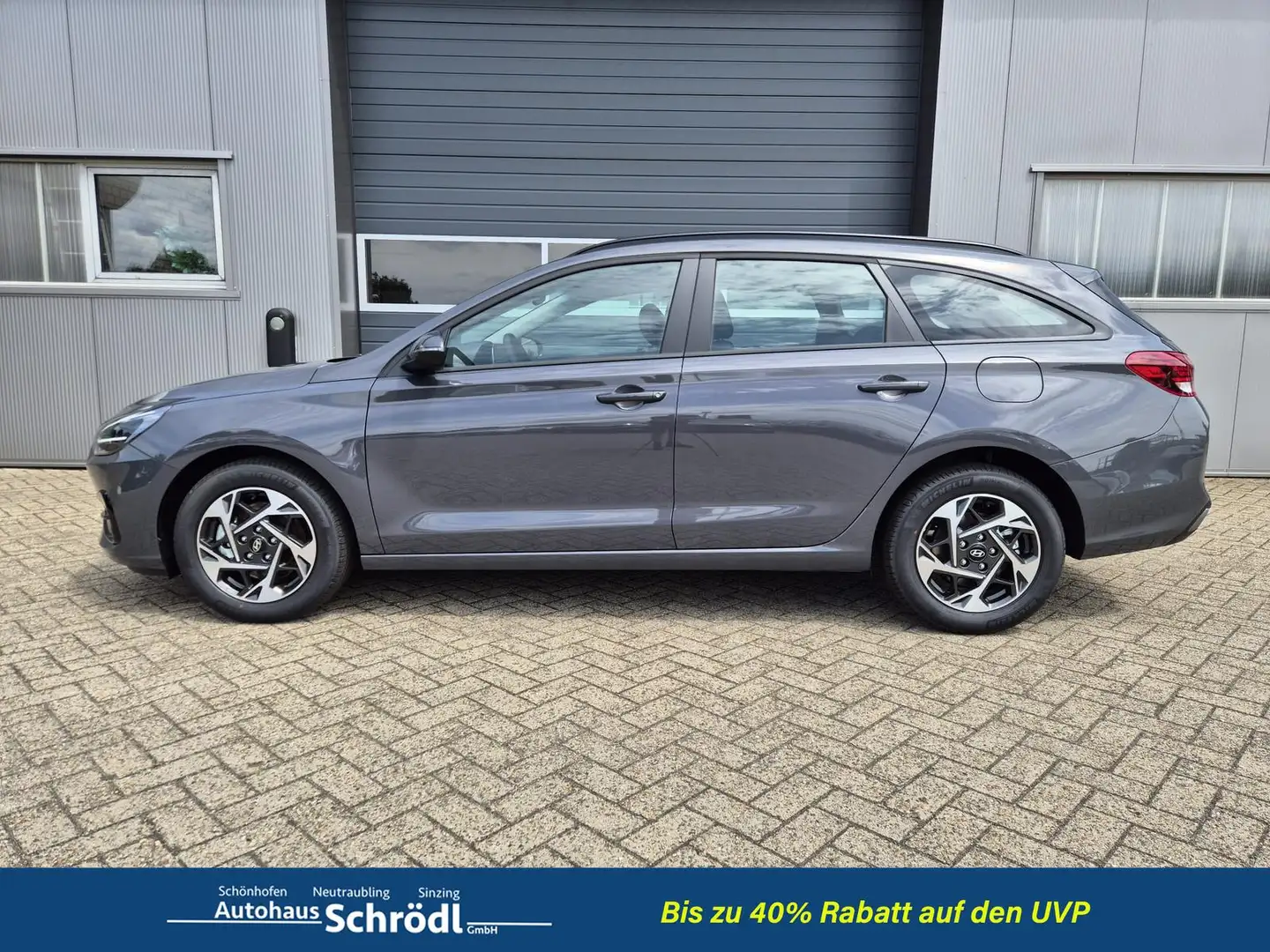 Hyundai i30 Kombi  1.0 T-GDI 100PS Automatik AbstandsTempom... Grau - 2