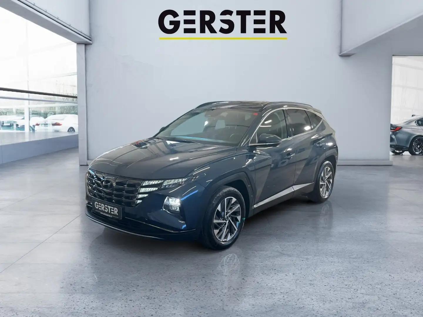 Hyundai TUCSON 1.6 CRDi (DPF) Trend ACC LED Navi SHZ PDC Blau - 1