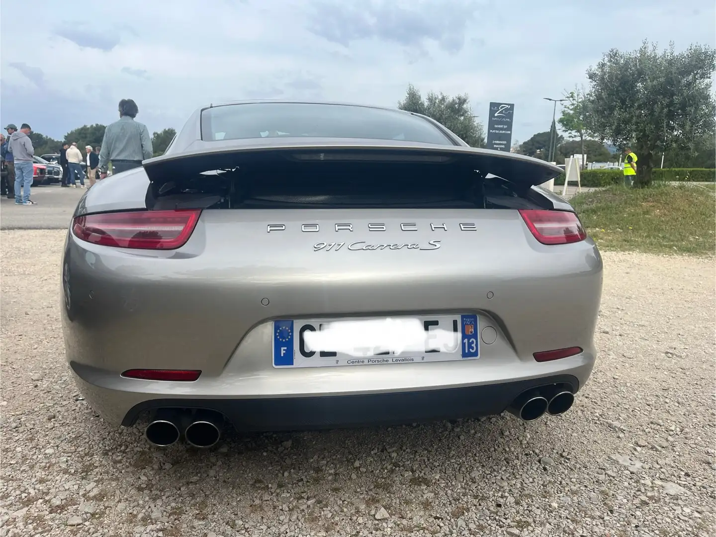 Porsche 991 pack chrono sport Argent - 2