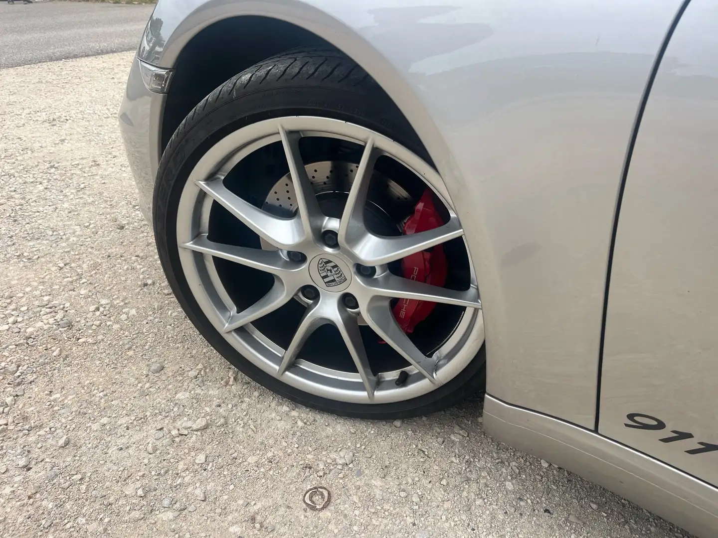 Porsche 991 pack chrono sport Argent - 1