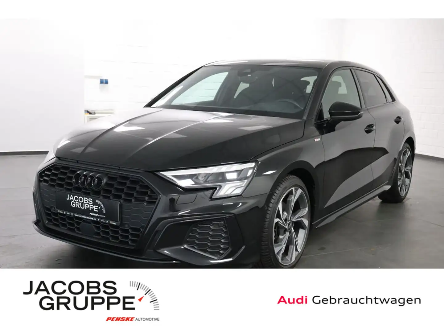 Audi A3 Sportback 35 TDI S-line S-tronic,Navi,LED, Schwarz - 1