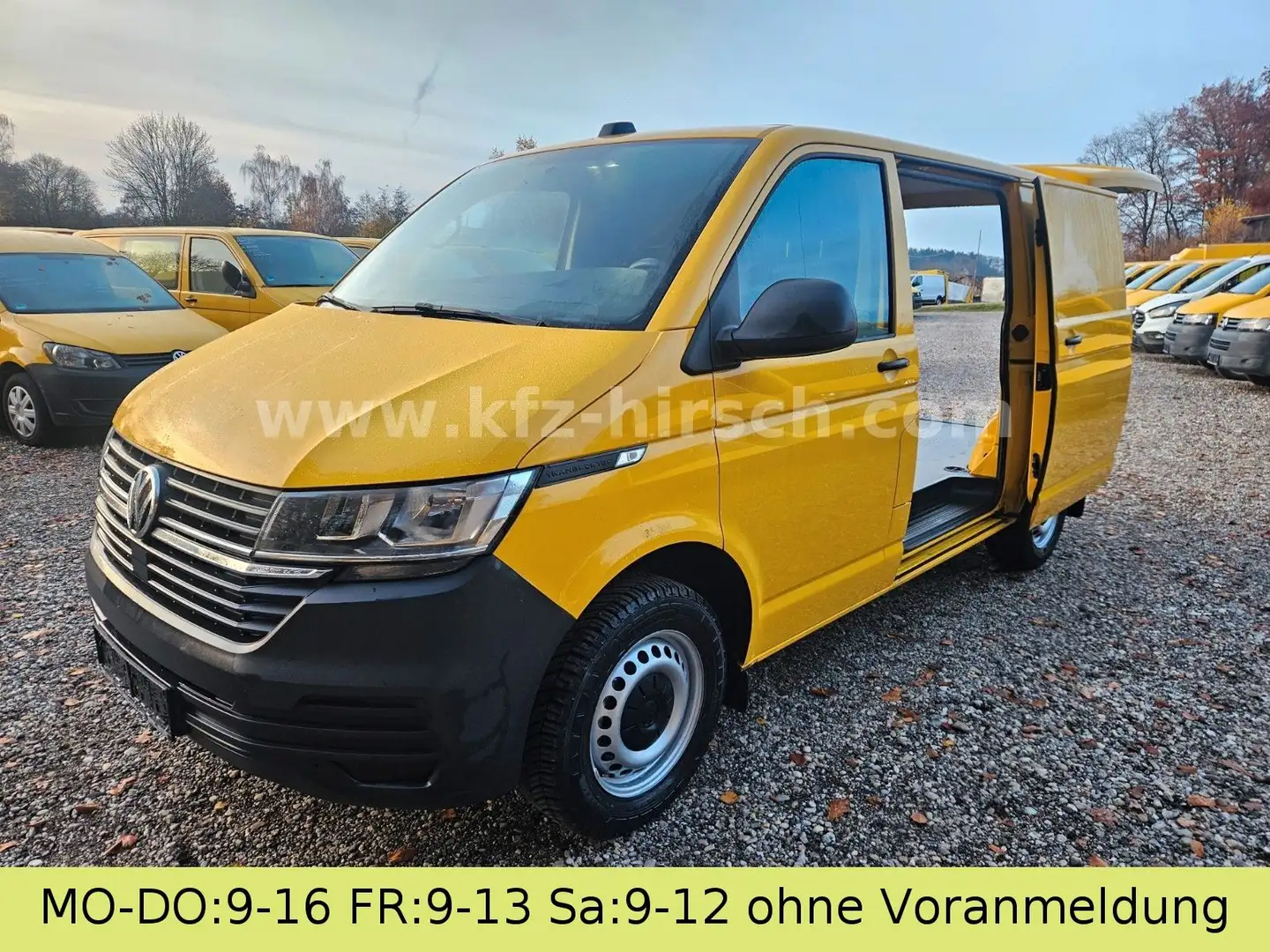 Volkswagen T6 Transporter T6.1 Transporter 2xSchiebetüre 110KW Cam 1.Hd Jaune - 1