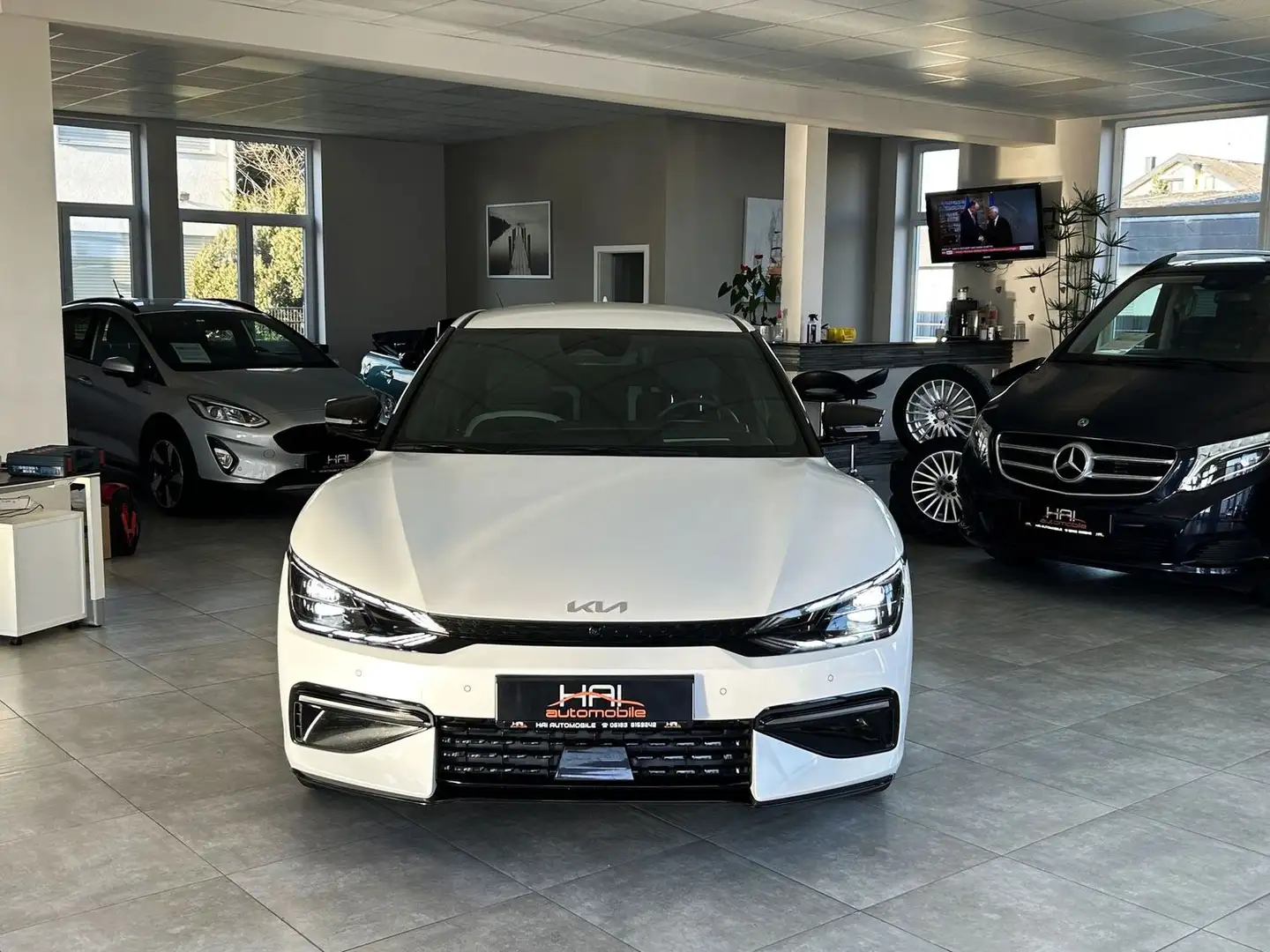 Kia EV6 77.4 GT-Line 4WD ASS+SND DES/AHK Білий - 2