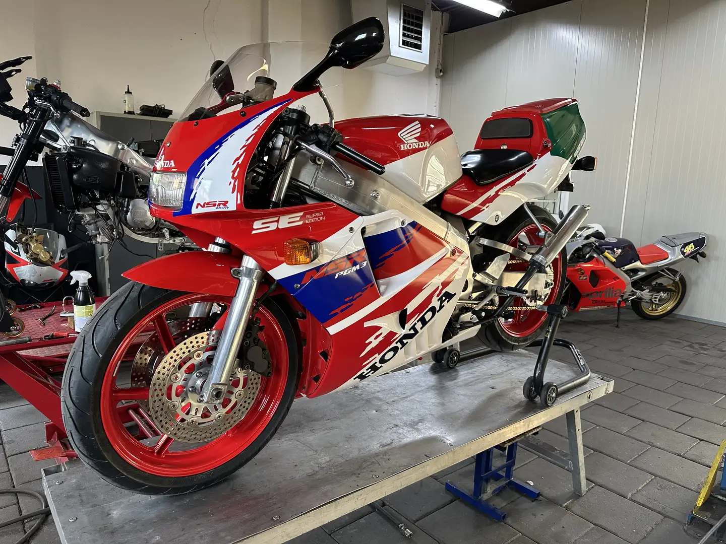 Honda NSR 250 MC21 SE DRY CLUTCH Rood - 2