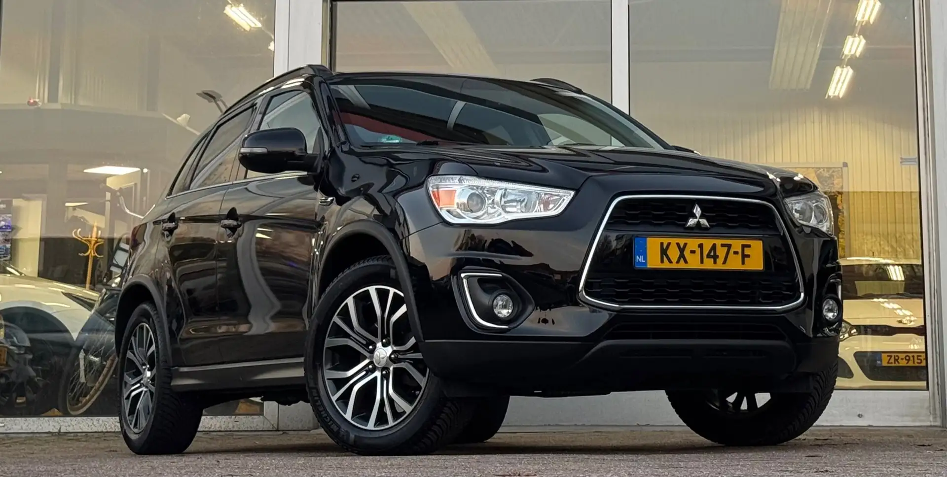 Mitsubishi ASX 1.6i Cleartec Intense 100% Dealer onderhouden Trek Zwart - 2