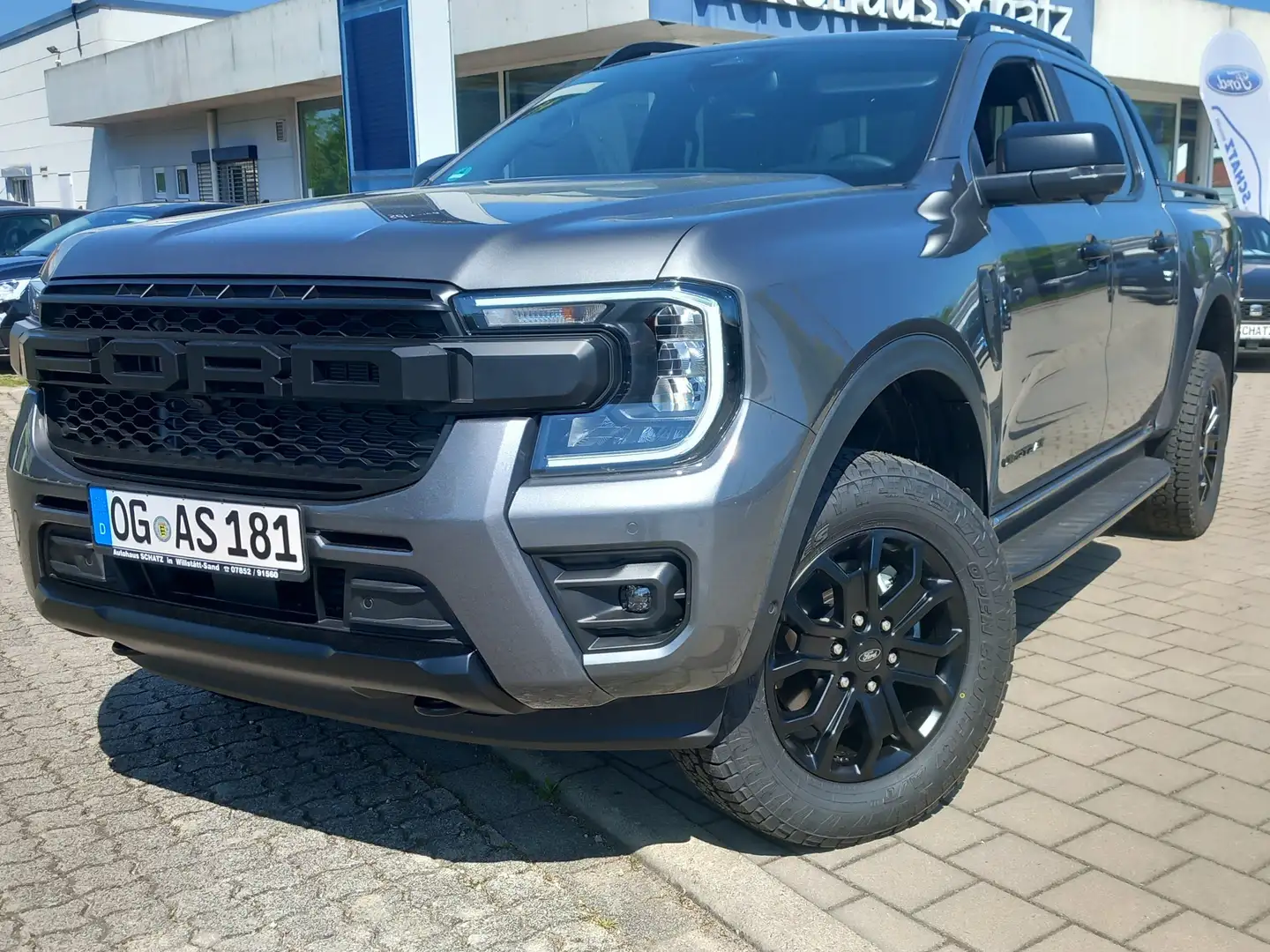 Ford Ranger Ranger Wildtrak Sonderedition 2.0 e-4WD DoKa Gris - 1