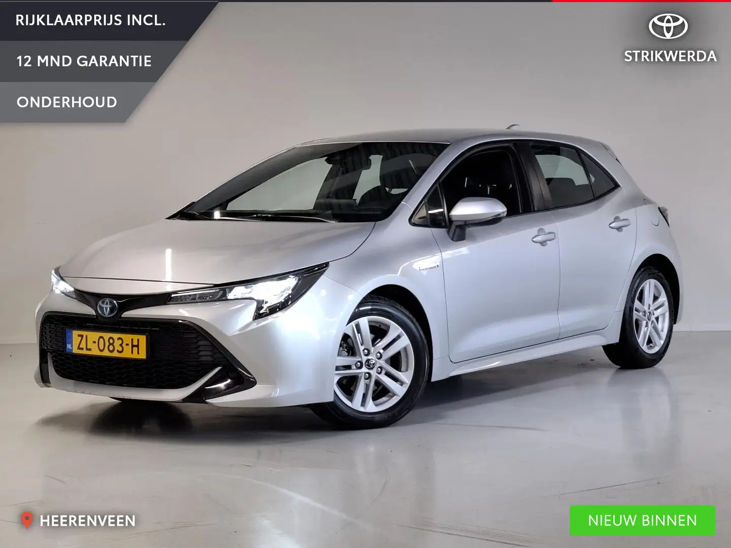 Toyota Corolla 1.8 Hybrid Active | trekhaak afneembaar | LED | Ca Gris - 1