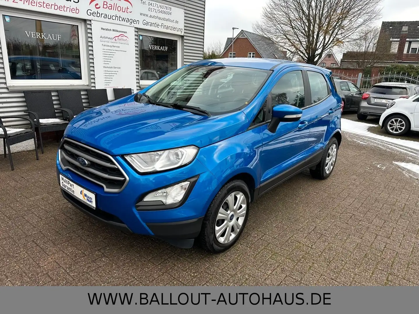 Ford EcoSport Cool & Connect**2.HAND*KLIMA*LED*TEMPO* Blau - 2