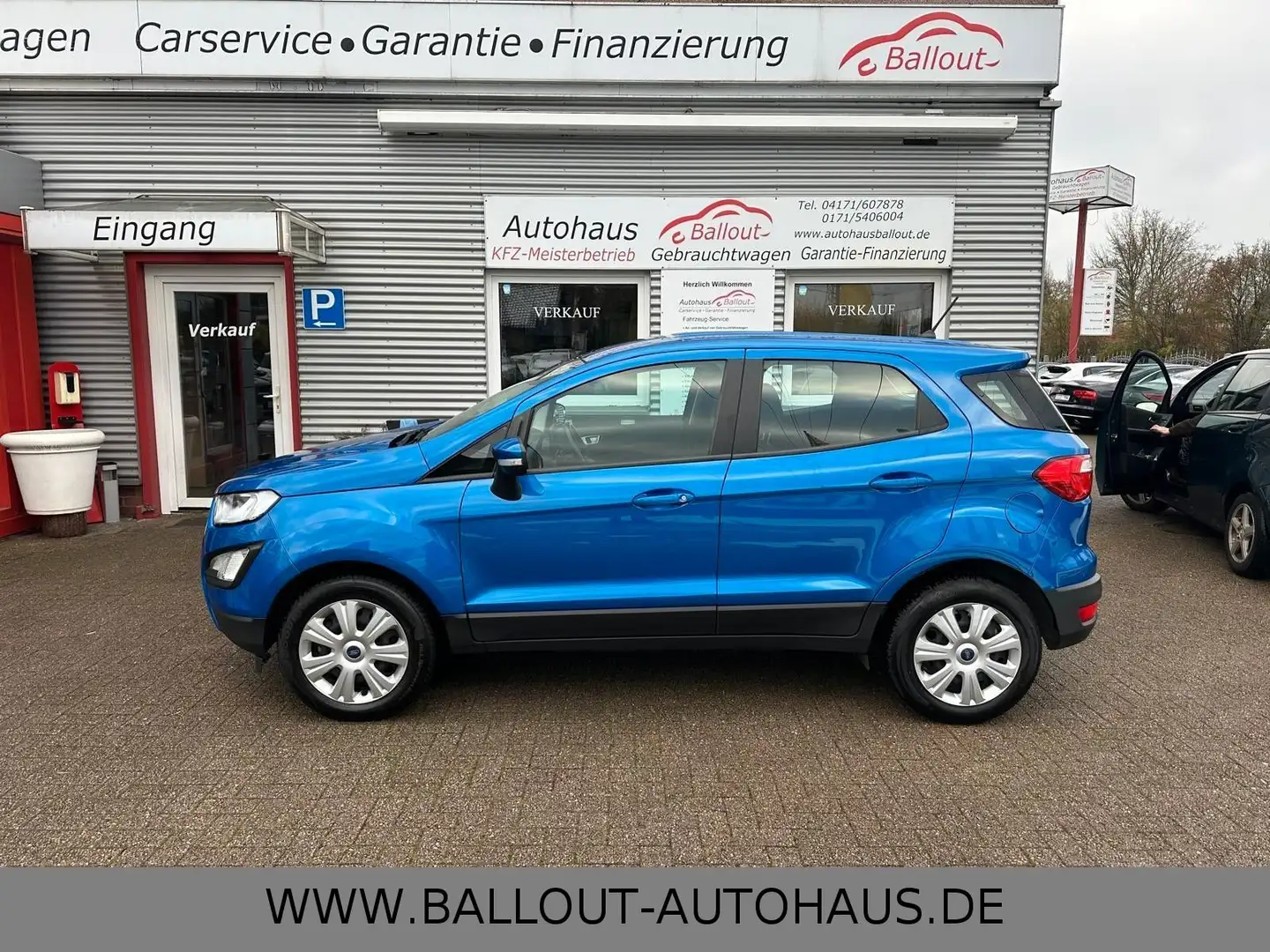 Ford EcoSport Cool & Connect**2.HAND*KLIMA*LED*TEMPO* Blau - 1