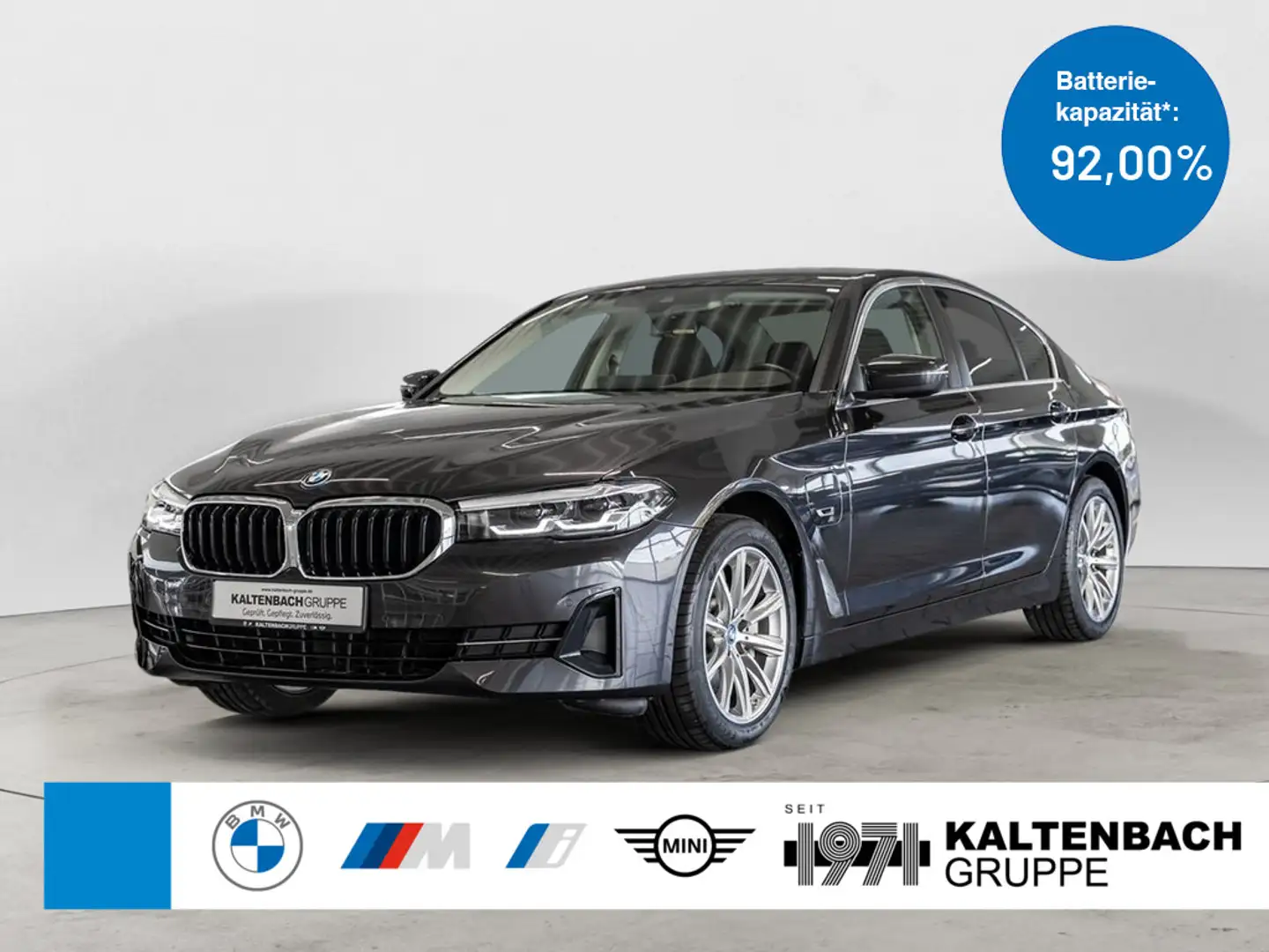 BMW 530 e LED W-LAN NAVI LEDER SHZ PDC KLIMA Gris - 1