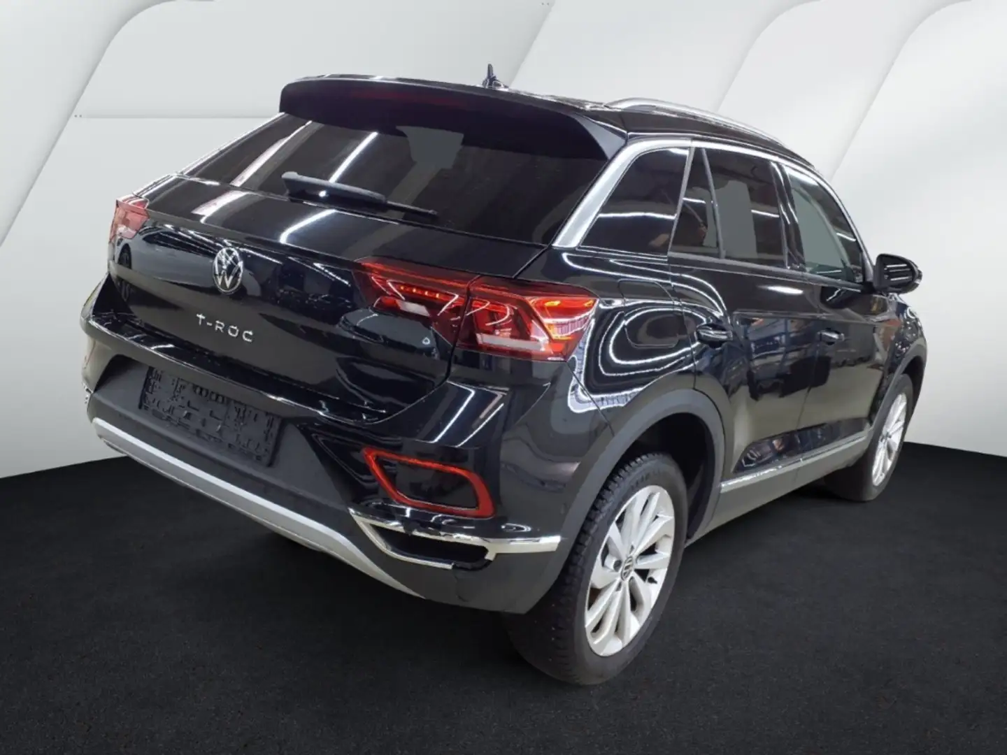 Volkswagen T-Roc 1.5 TSI DSG STYLE PDC LED+ NAVI AHK Schwarz - 2