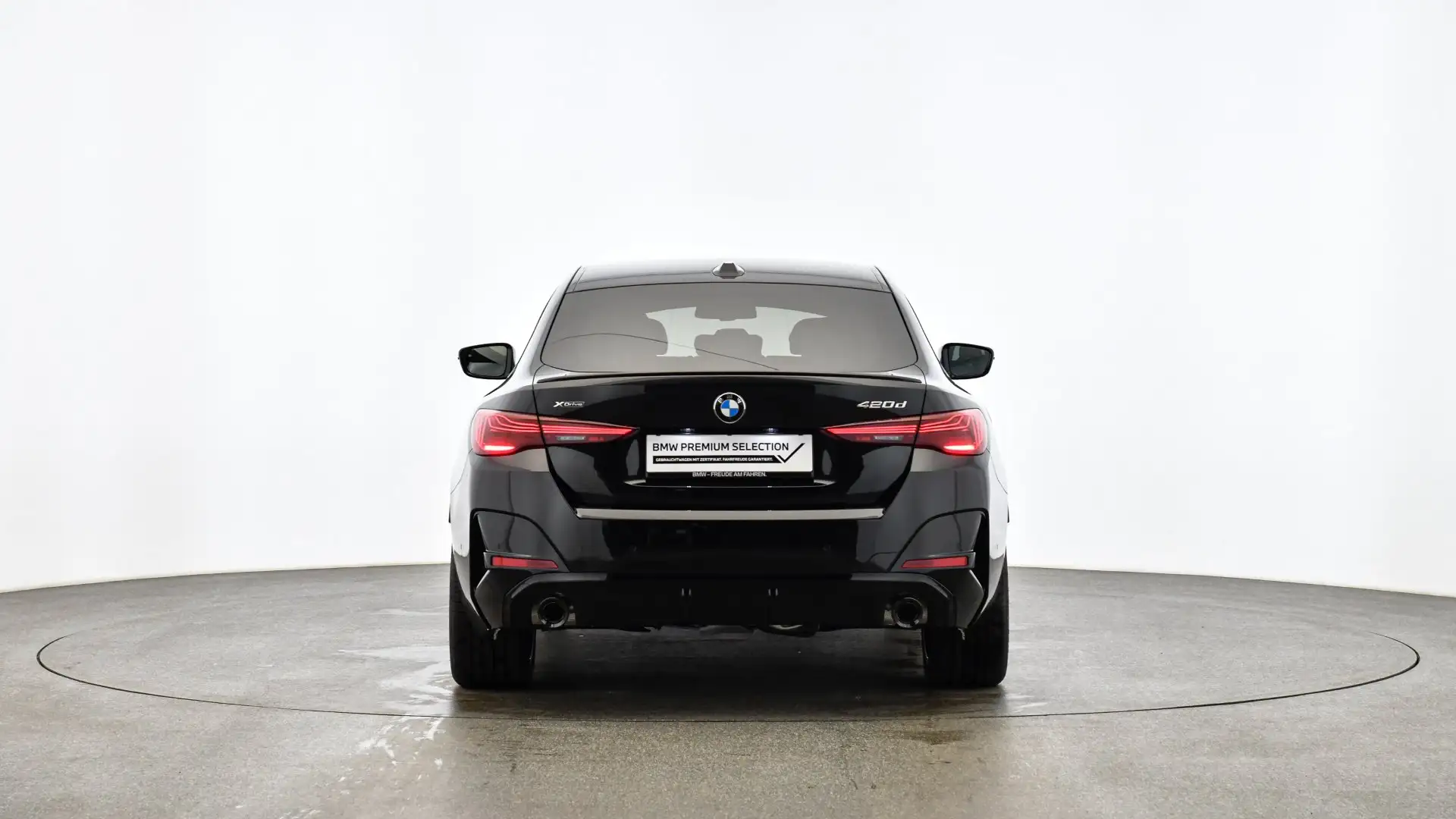 BMW 420 420d xDrive Schwarz - 2