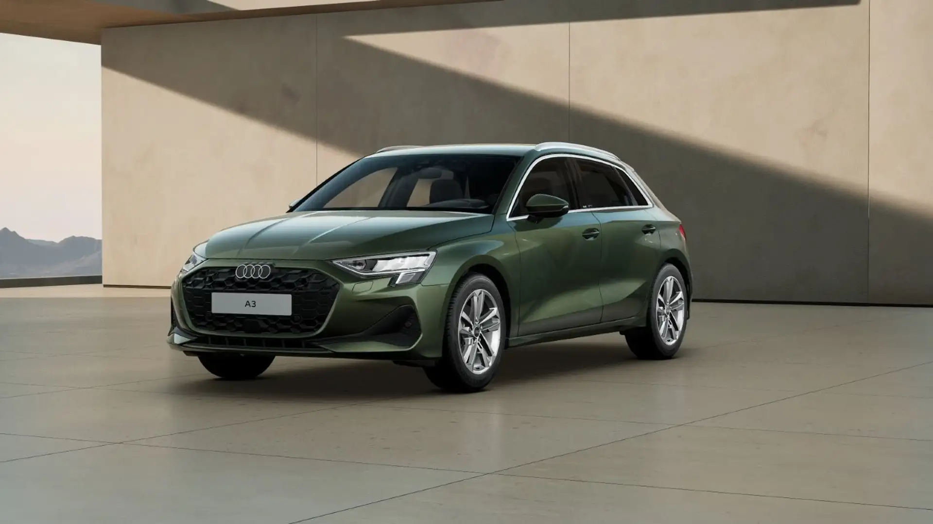 Audi A3 35TFSI Navi Sitzhzg EPH Klimaautoma Grün - 2