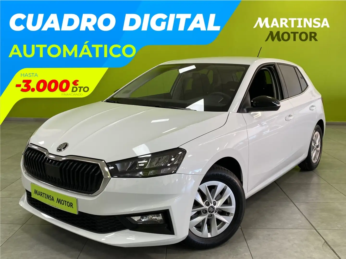 Skoda Fabia 1.0 TSI Selection DSG 85kW Blanco - 1
