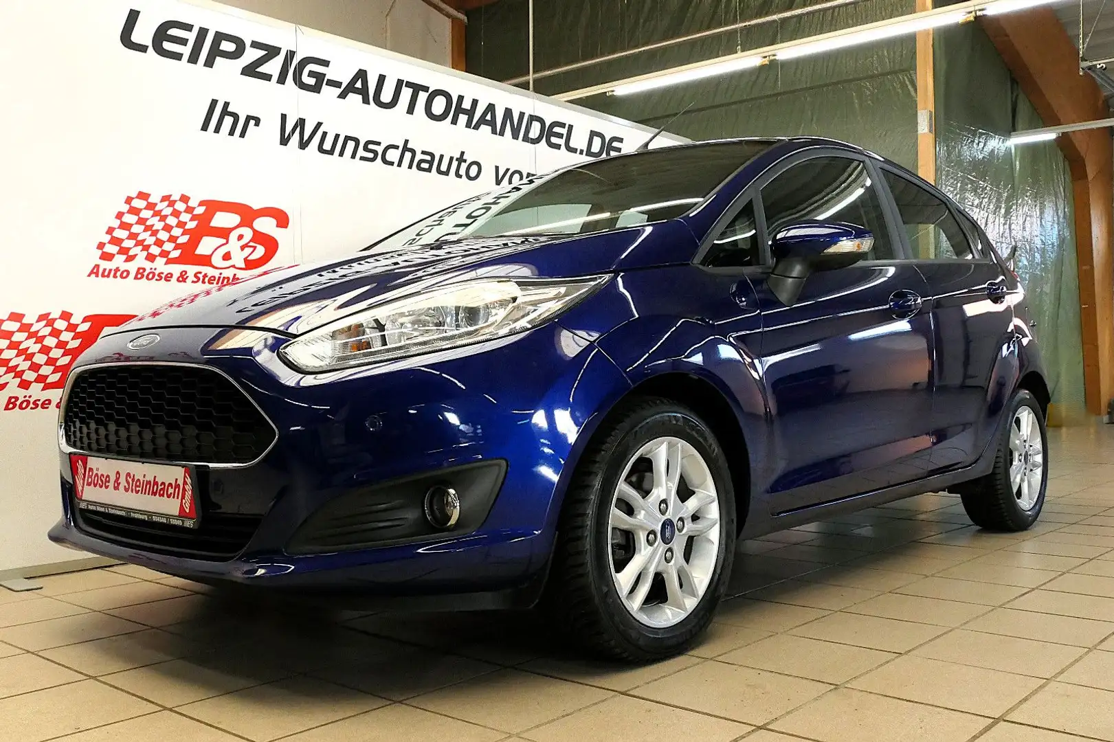 Ford Fiesta Celebration *KLIMA*AHK*PDC* Bleu - 1