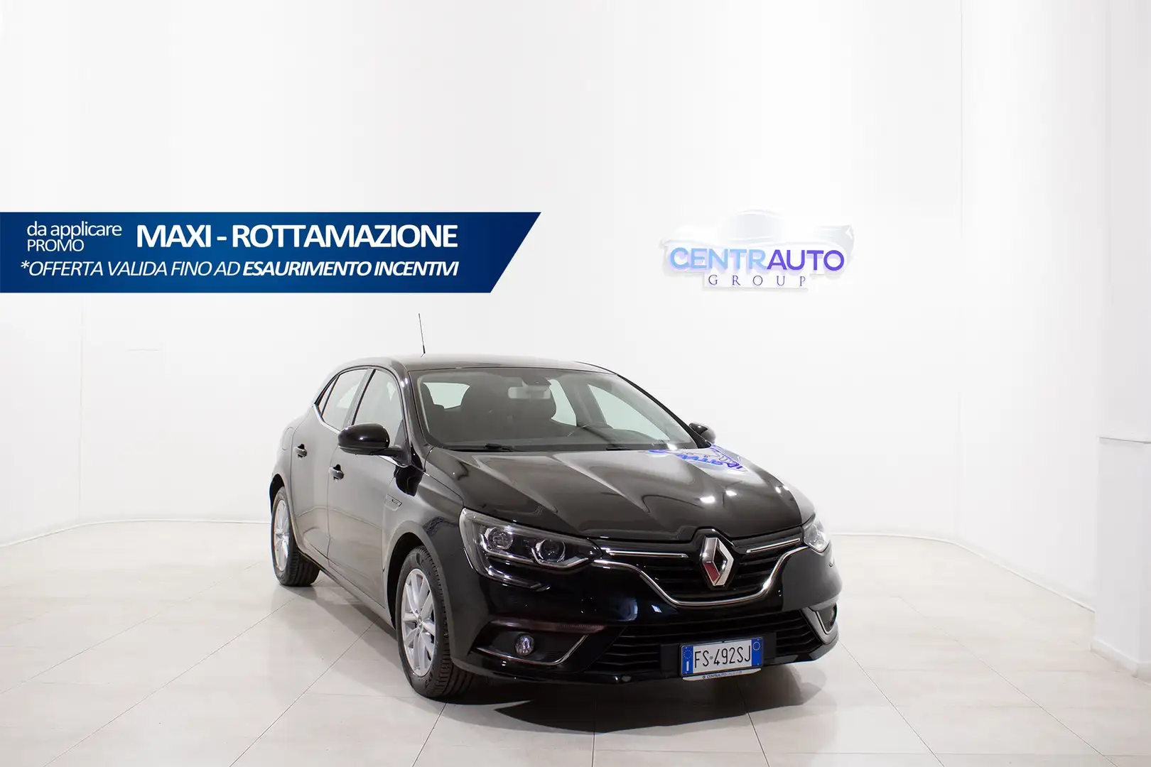 Renault Megane dCi 110cv BUSINESS *CERCHI IN LEGA, R-LINK 2* Noir - 1