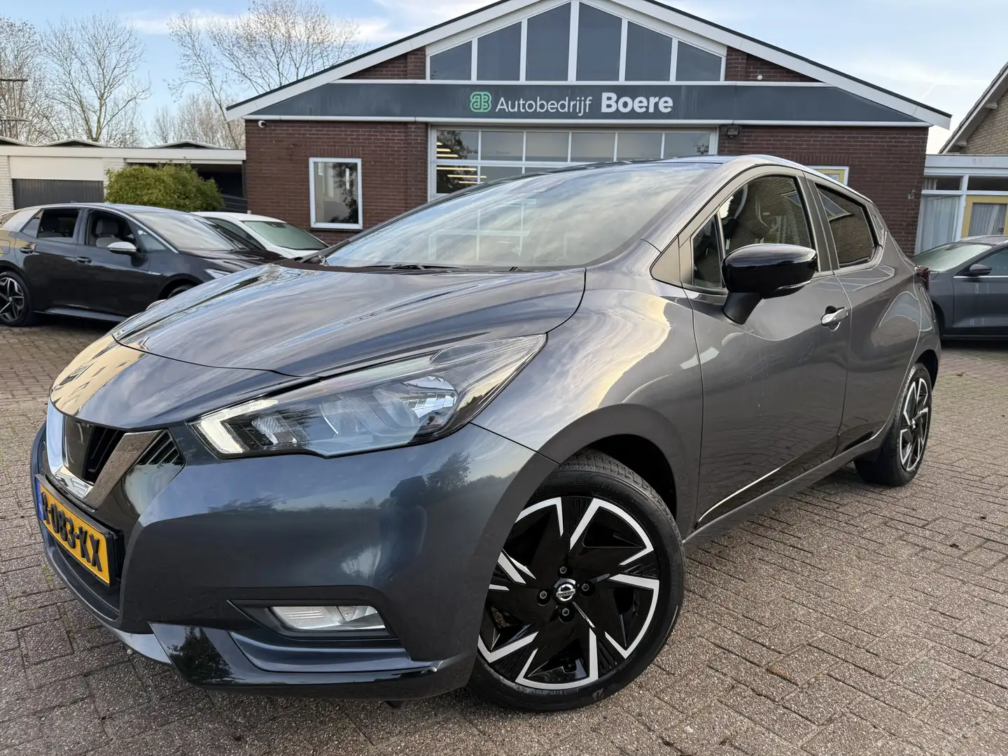 Nissan Micra 1.0 IG-T N-Design Nl. Auto, 46036km, Navi, 16''Lmv Grijs - 1
