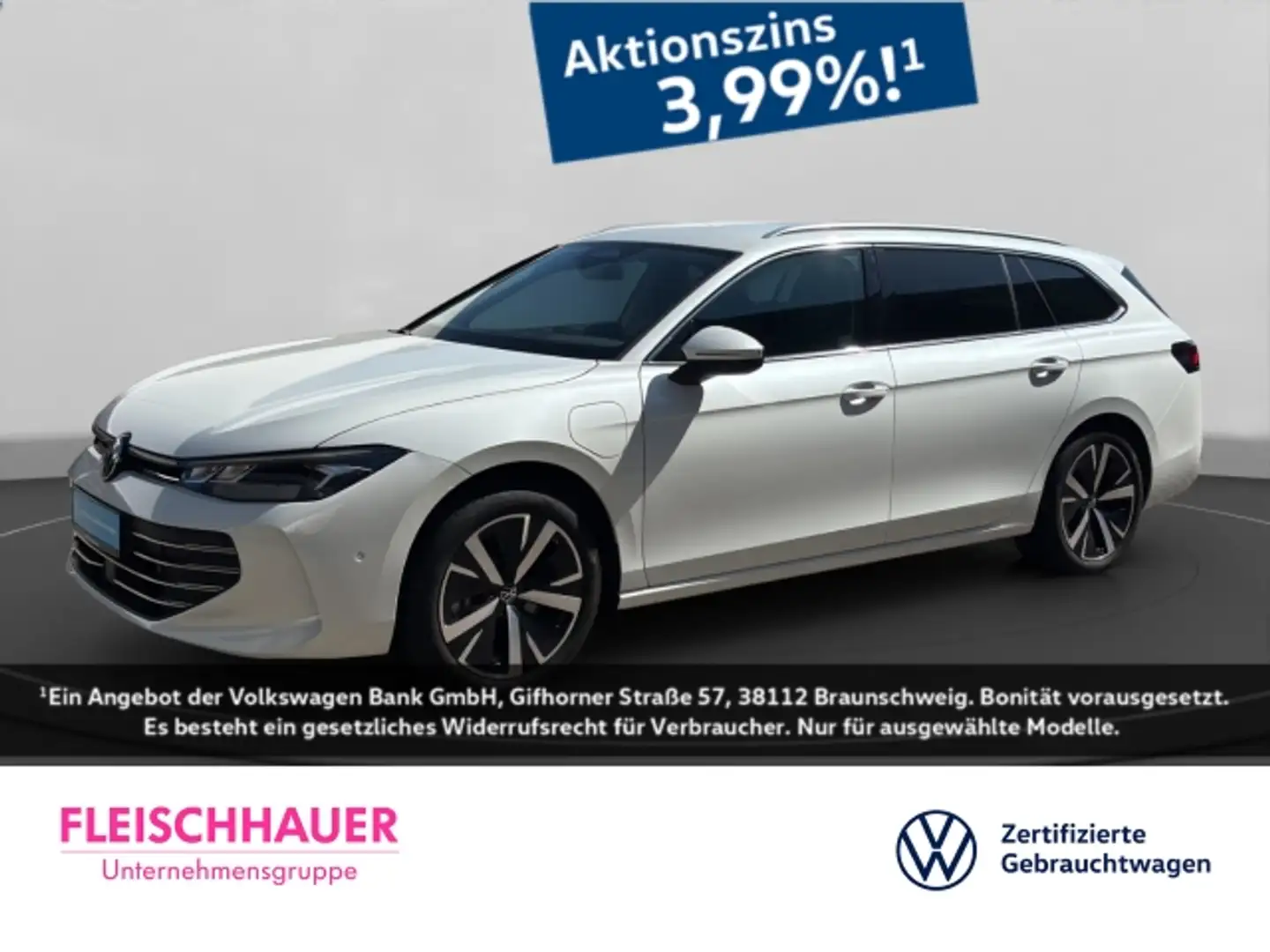 Volkswagen Passat Variant 1.5 eHybrid Business AHK Keyless Weiß - 1