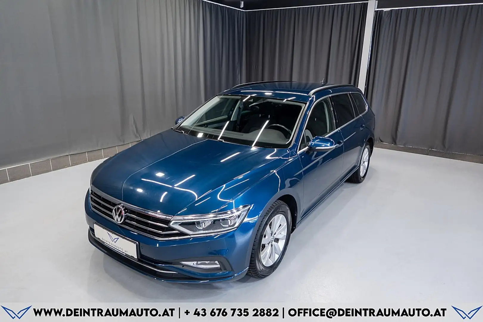 Volkswagen Passat Variant Business 1,6 SCR TDI DSG*R-KAMERA*SHZ*FACELIFT* Blau - 2