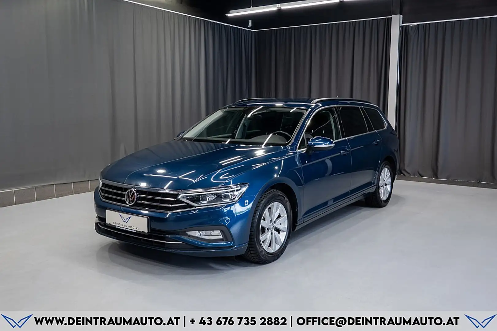 Volkswagen Passat Variant Business 1,6 SCR TDI DSG*R-KAMERA*SHZ*FACELIFT* Blau - 1
