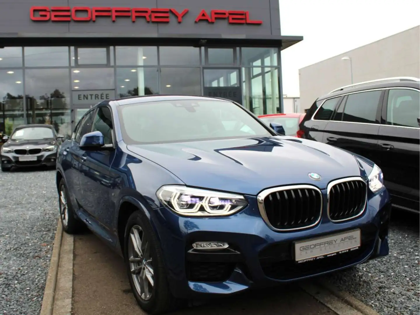 BMW X4 25D M SPORT PAKET HARMAN KARDON CUIR NAVI 1 HAND Azul - 1