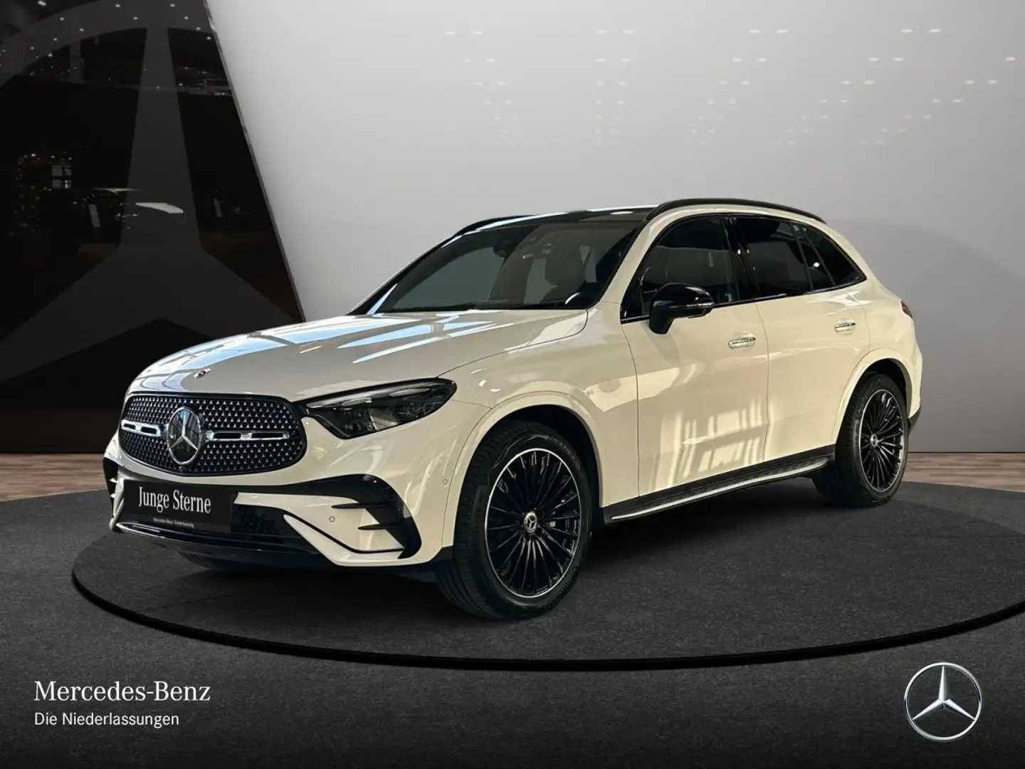 Mercedes-Benz GLC 300 d 4M AMG+NIGHT+PANO+360+AHK+BURMESTER+9G Blanc - 2