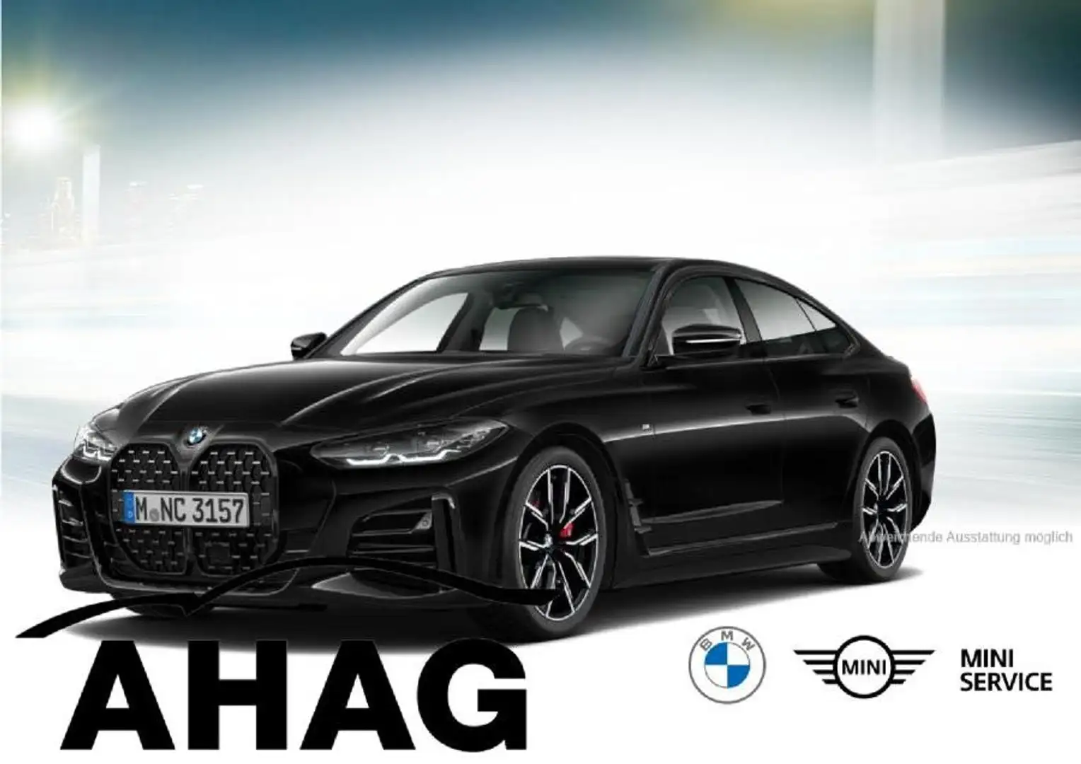 BMW 420 d Gran Coupe | M Sportpaket Pro | 19" M LMR | Glas Schwarz - 1