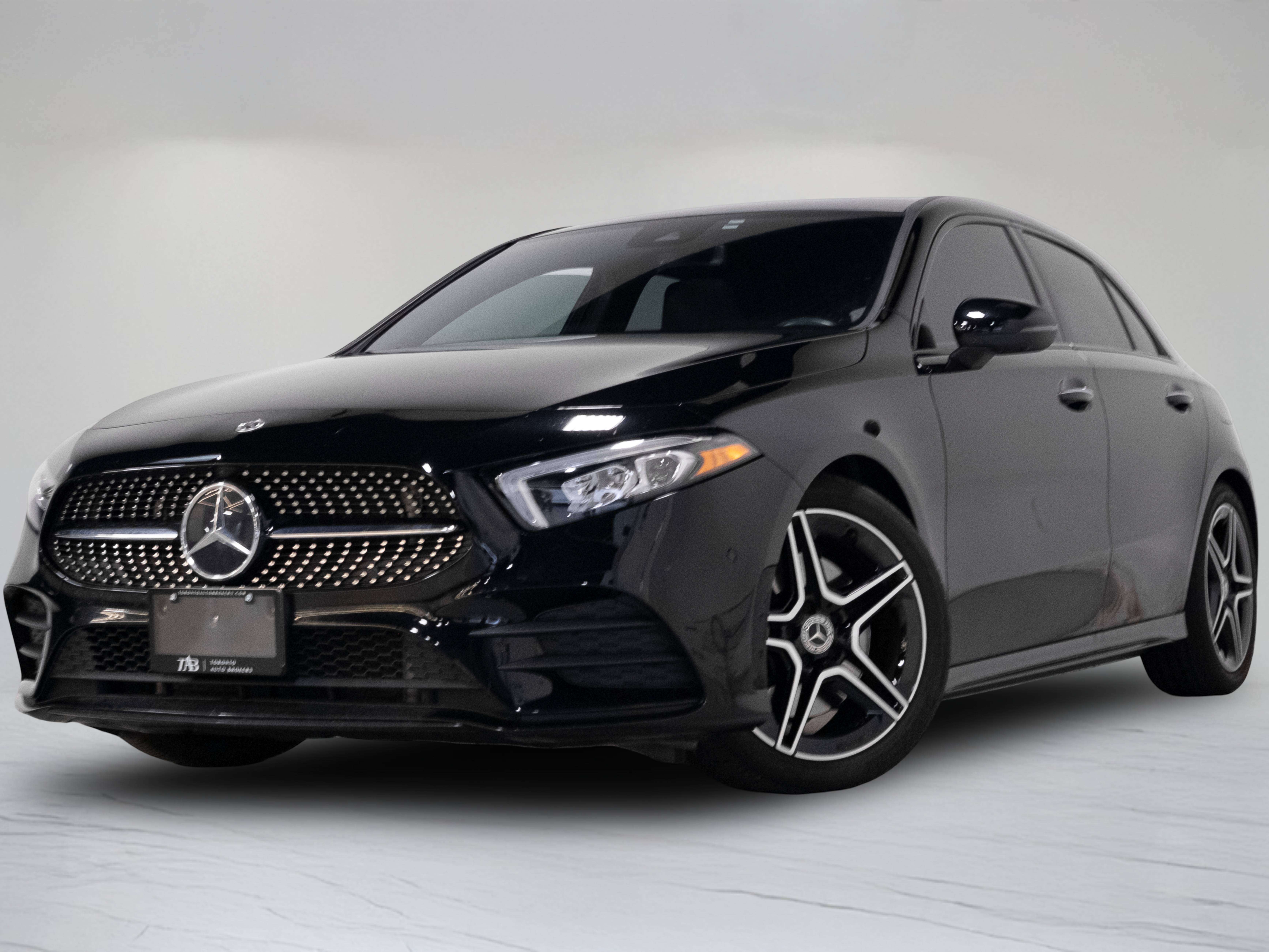 Black 2022 Mercedes-Benz A-Class Sedan  7-Speed Automatic