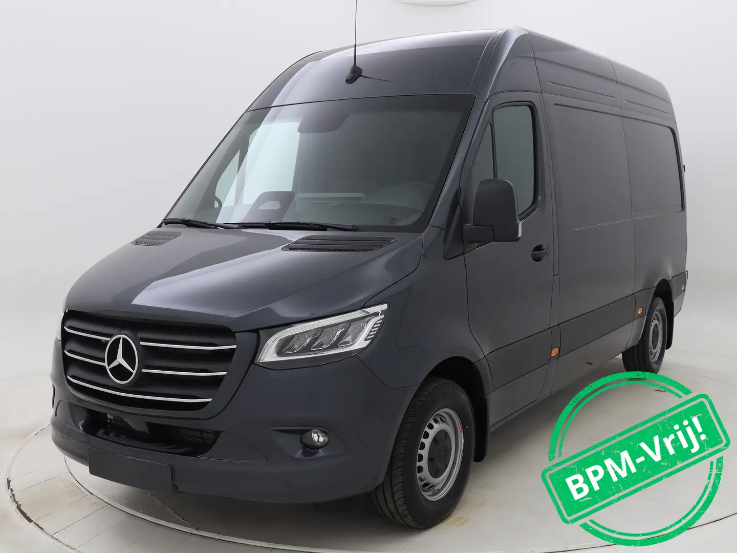 Mercedes-Benz Sprinter 319CDI 190PK Automaat L2H2 RWD SELECT | BPM Vrij | Grijs - 1