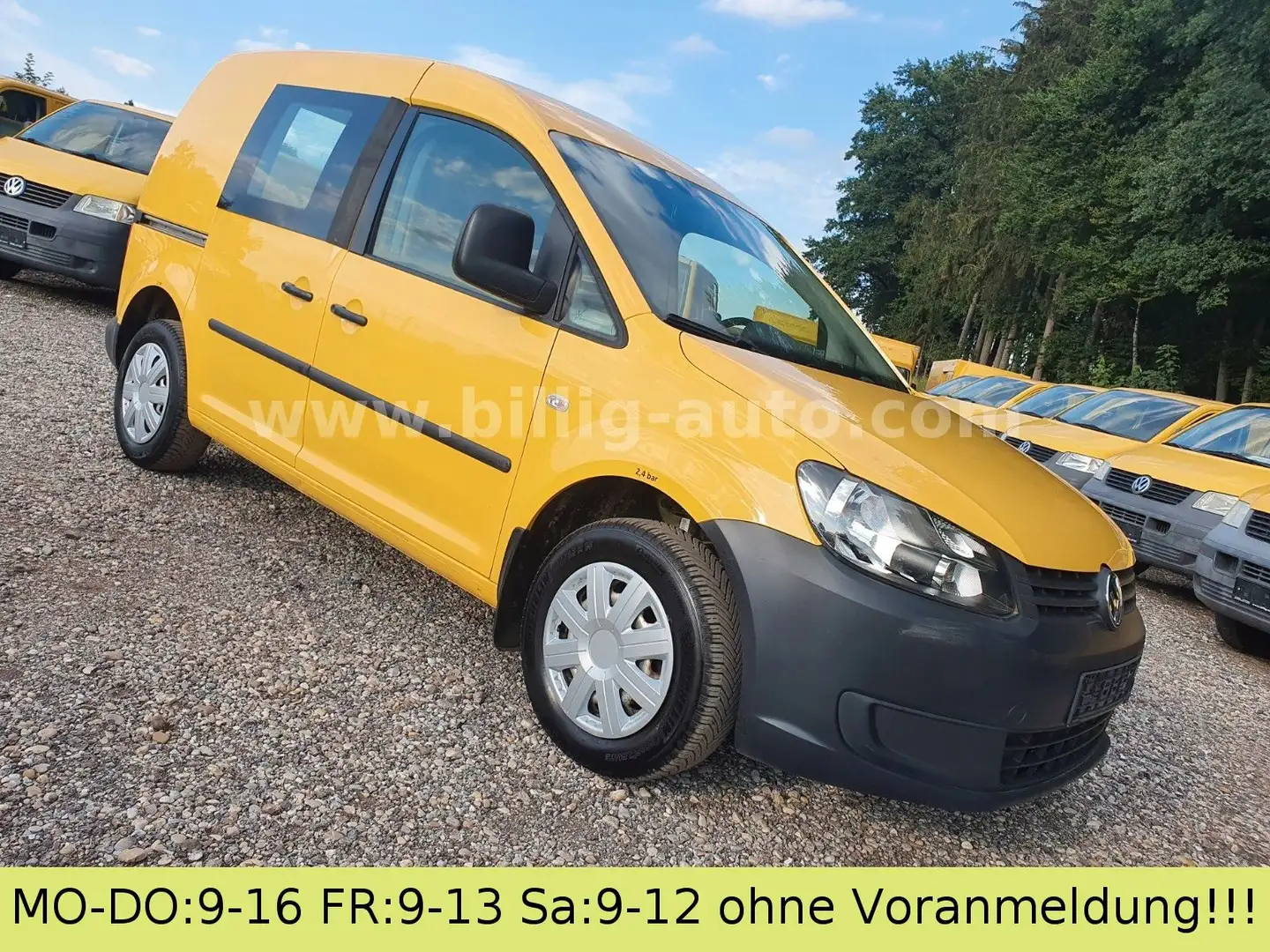 Volkswagen Caddy 2.0 TDI*FLEX-SITZ-PLUS*S-heft*2xS-Türe*EU5 Yellow - 1