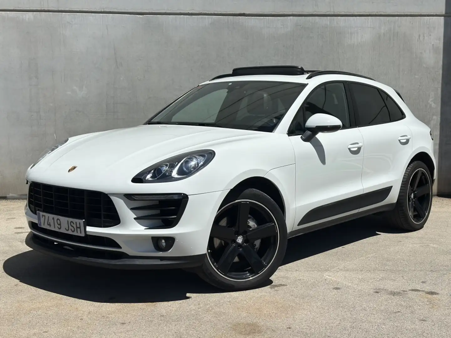 Porsche Macan S Diesel Aut. Blanc - 1