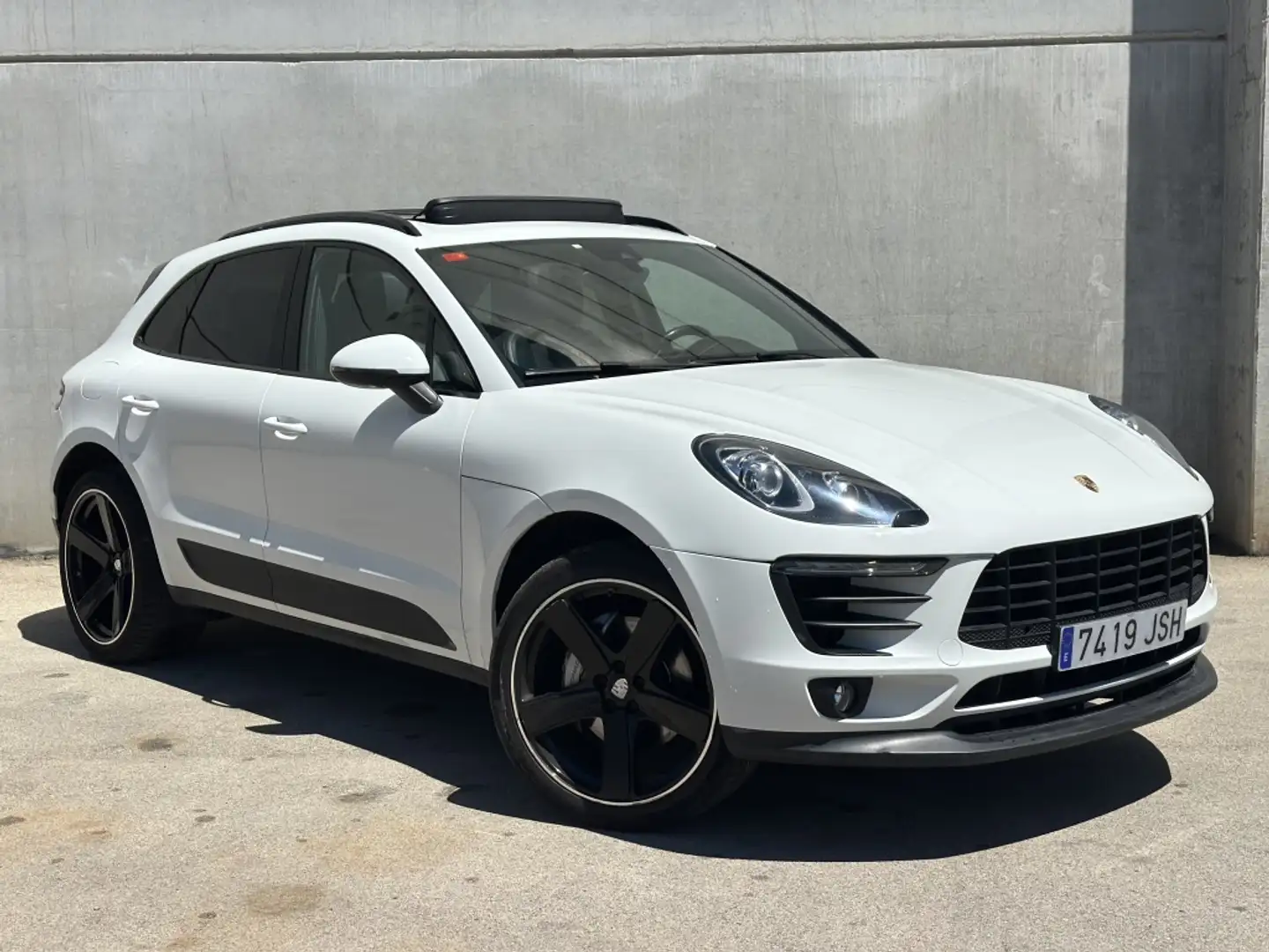 Porsche Macan S Diesel Aut. Blanc - 2