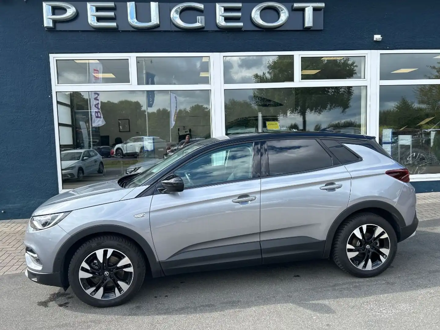 Opel Grandland X 1.2 Elegance NAVI+LED+SITZHZG.+KAMERA Silber - 2