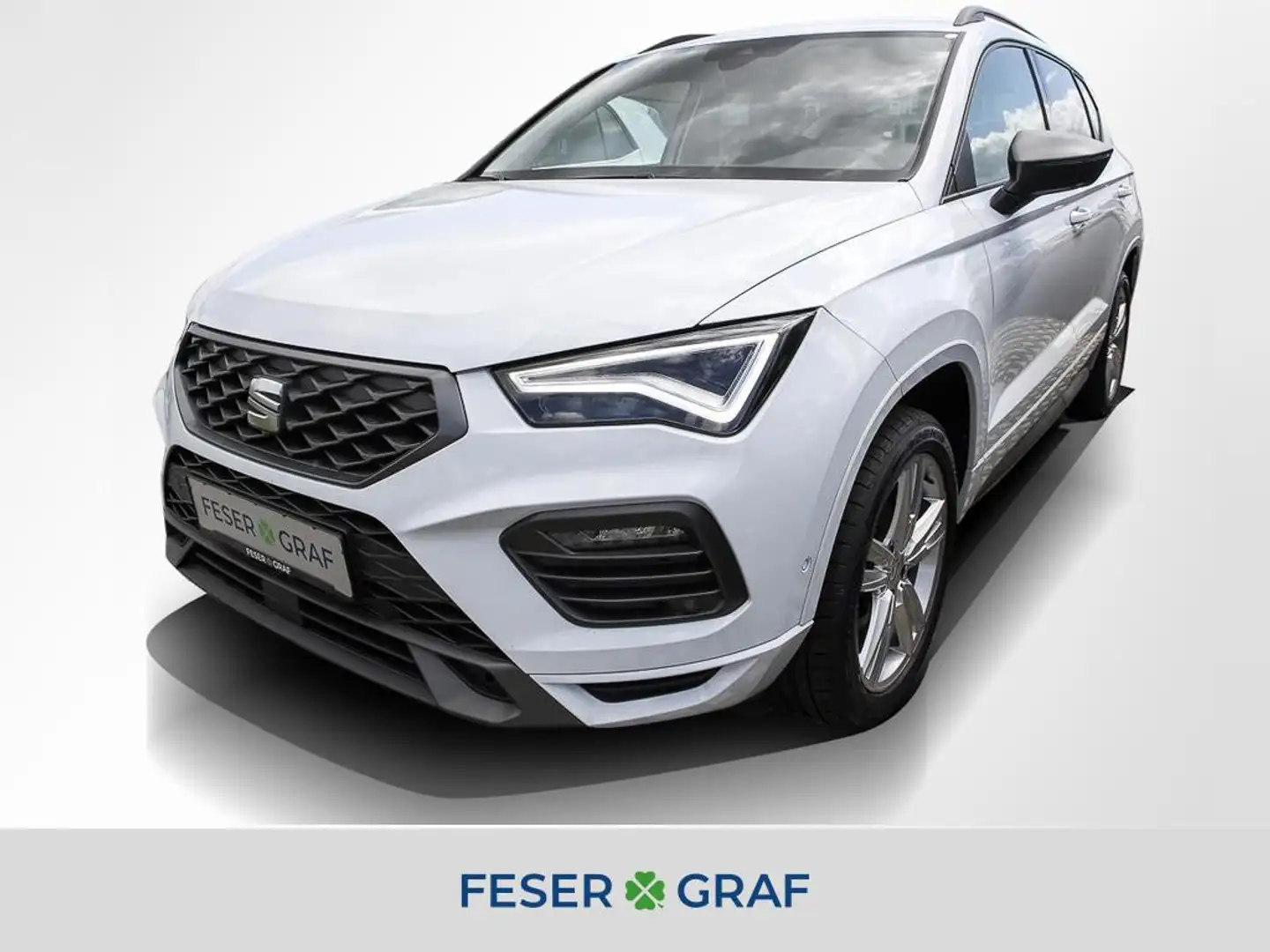 SEAT Ateca 1.5 TSI FR DSG AHK Beats Navi Sitzh. Weiß - 1