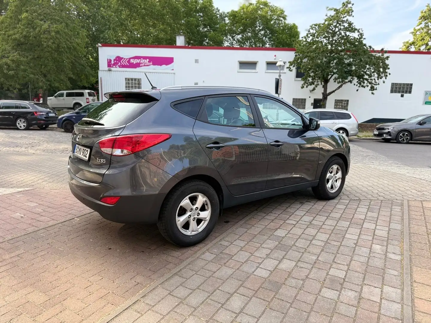 Hyundai iX35 TUCSON , ALLWETTERREIFEN, 101781KM Grau - 2