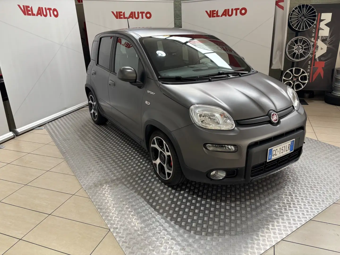 Fiat Panda Panda 1.0 FireFly S&S Hybrid Sport Grigio - 2