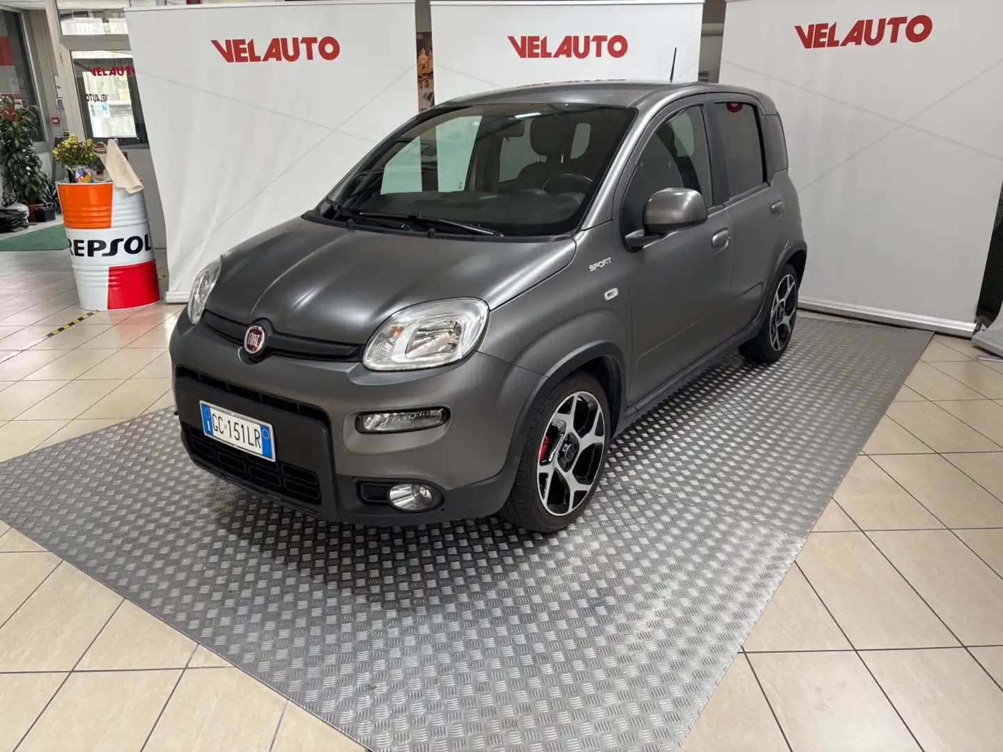 Fiat Panda Panda 1.0 FireFly S&S Hybrid Sport Grigio - 1