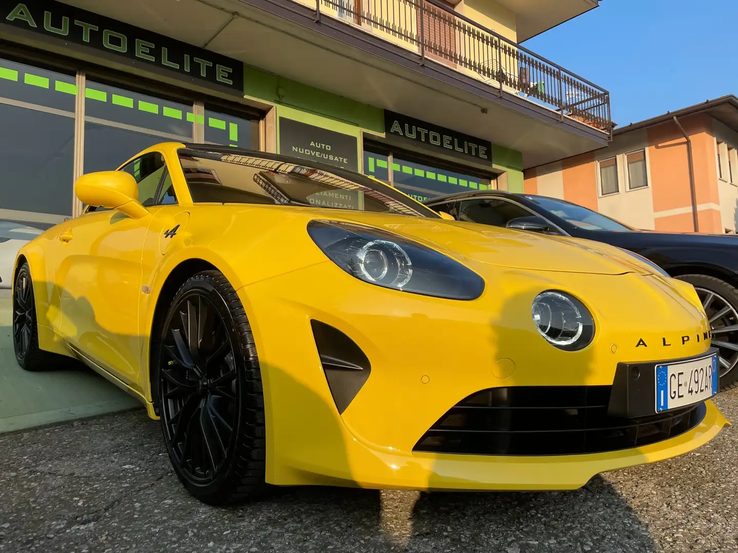 Alpine A110 Alpine 1.8 Color Edition auto Tetto In Carbonio Sárga - 1