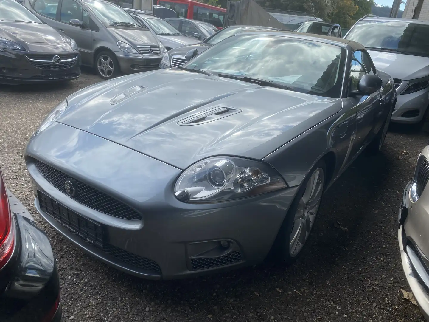 Jaguar XKR Cabriolet Gris - 2