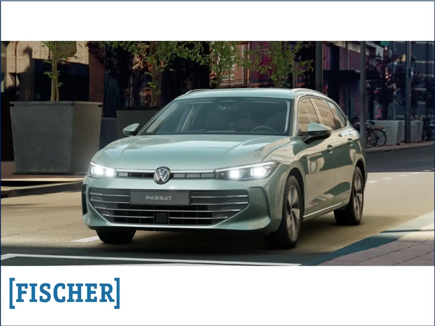 Volkswagen Passat Variant 1.5eTSI DSG Business Matrix AHK Navi HUD SHZ ACC Grün - 1