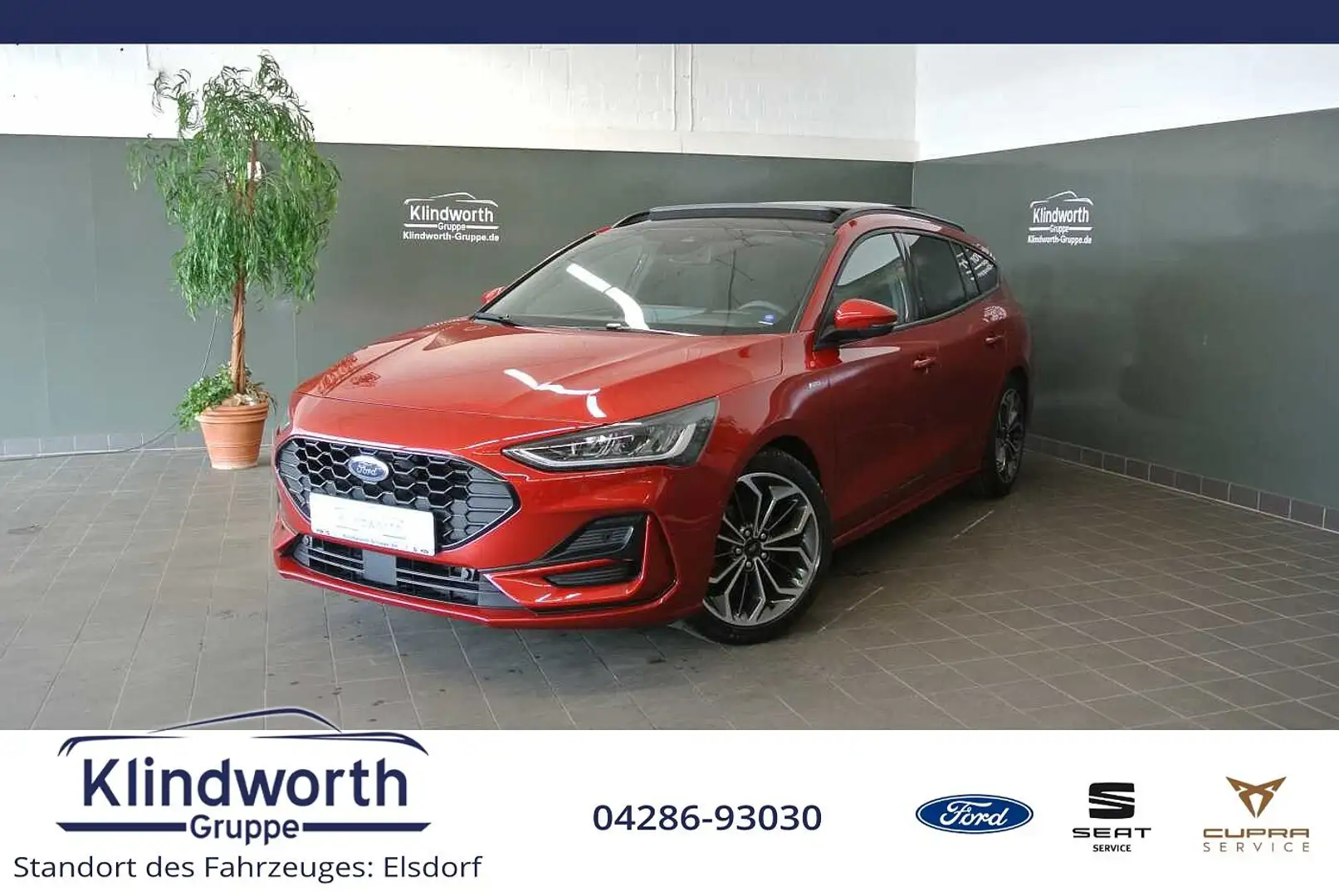 Ford Focus Turnier 1.5 E.Blue Aut. ST-Line X +Pano+B&O Rot - 1